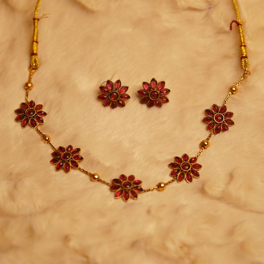 Flower Invisible Red