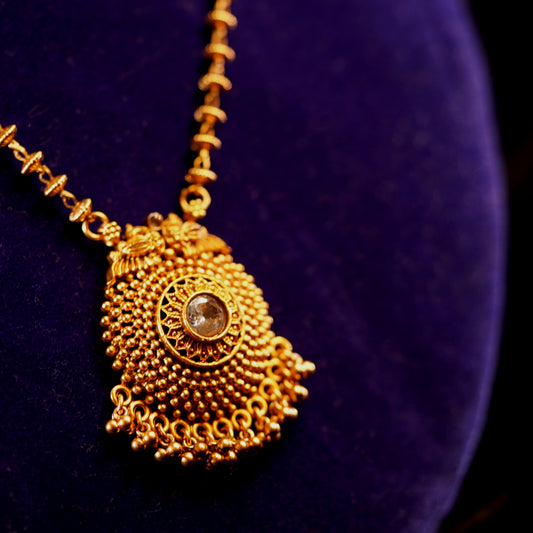 Mandala Teardrop Pendant Set