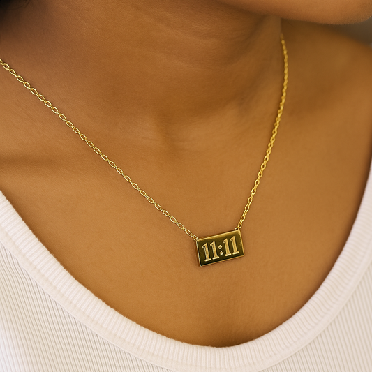 Trending 11:11 pendant chain