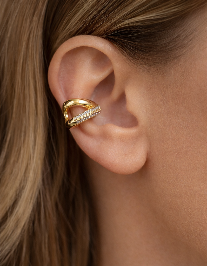 Cross shaped cuff