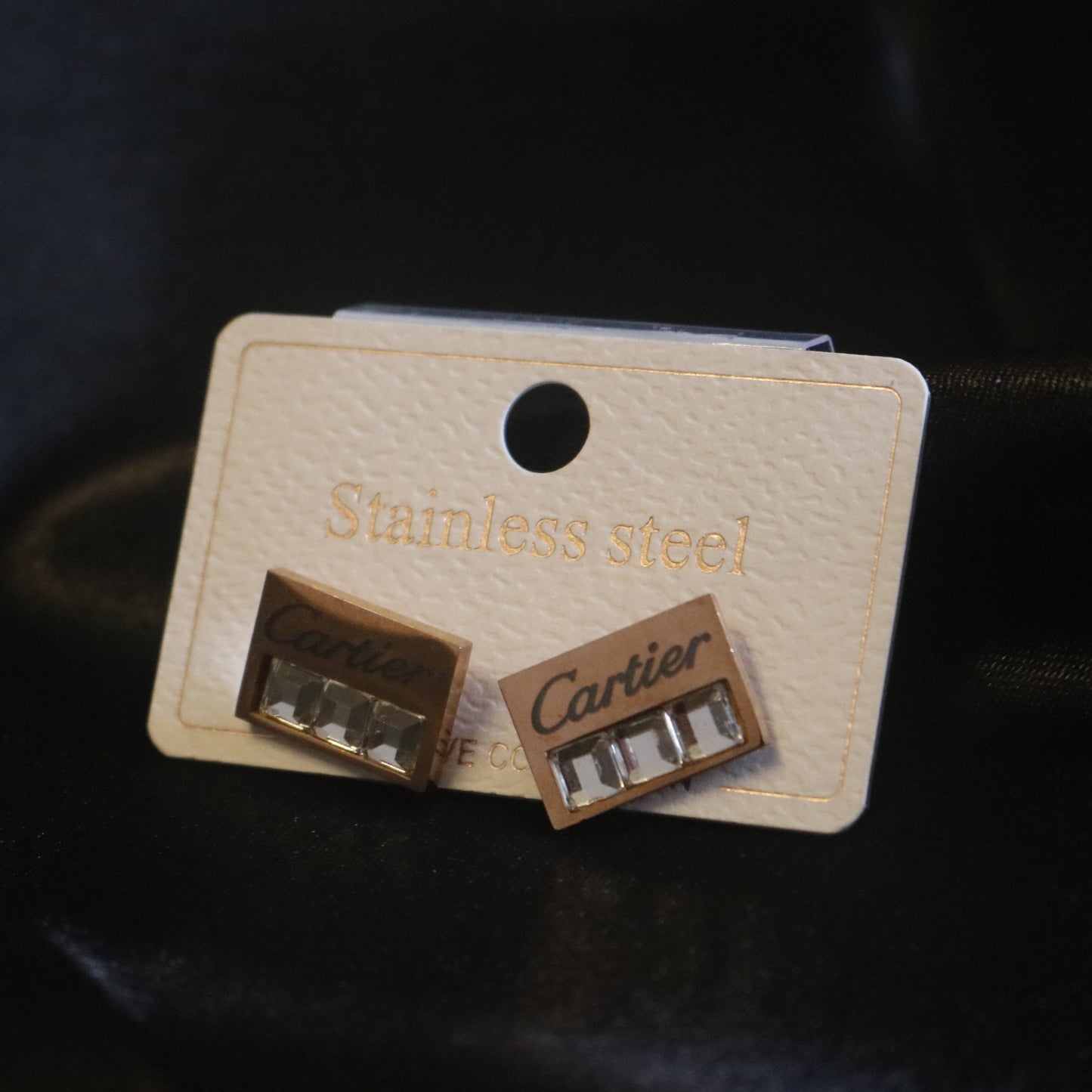 Stainless steel rectangle stud