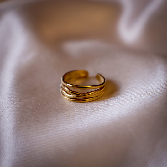 Multiple cross over typed ring