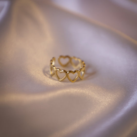 Multiple hearts combined design