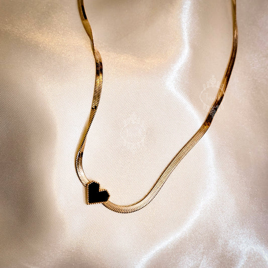 Stainless Steel Heart Pendent Necklace