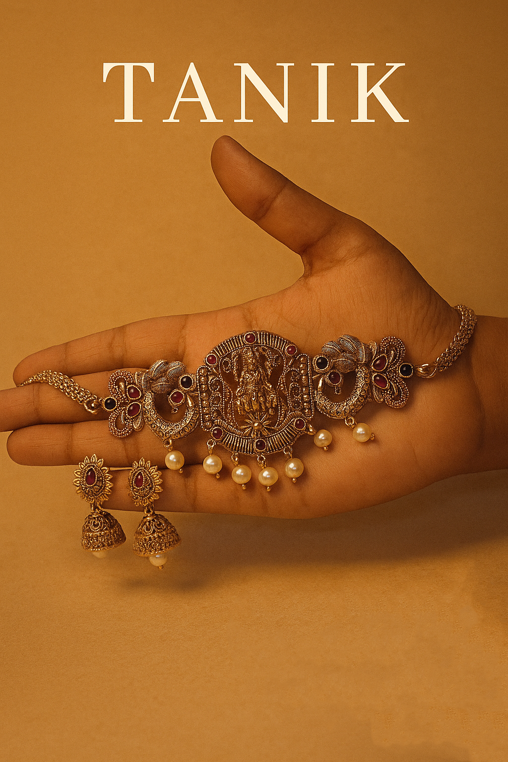 Saraswathi idol Chocker Set